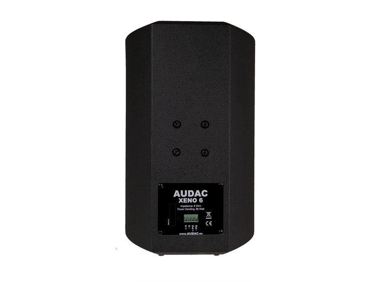 Audac Xeno 6 B - Wall Speaker black 6" 